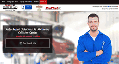 Desktop Screenshot of motorcarscollision.com