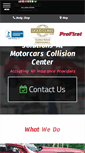 Mobile Screenshot of motorcarscollision.com